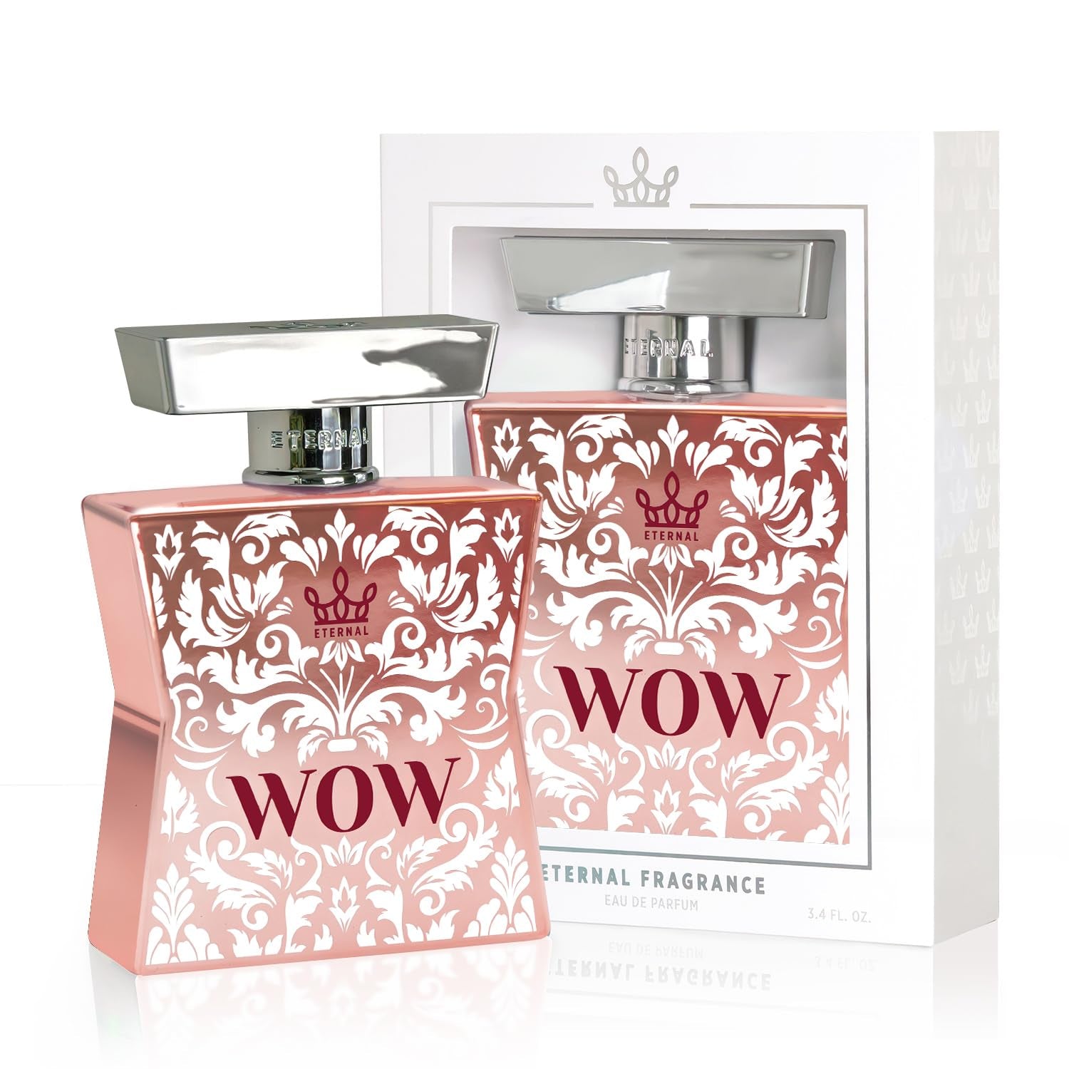 Eternal Wow - Inspired by Designer Fruity Almond Vanilla Perfume - 3.4 Oz (100Ml) - EDP - Long-Lasting - Vegan - Clean Ingredients - Perfume for Women - 2000 Sprays per Bottle