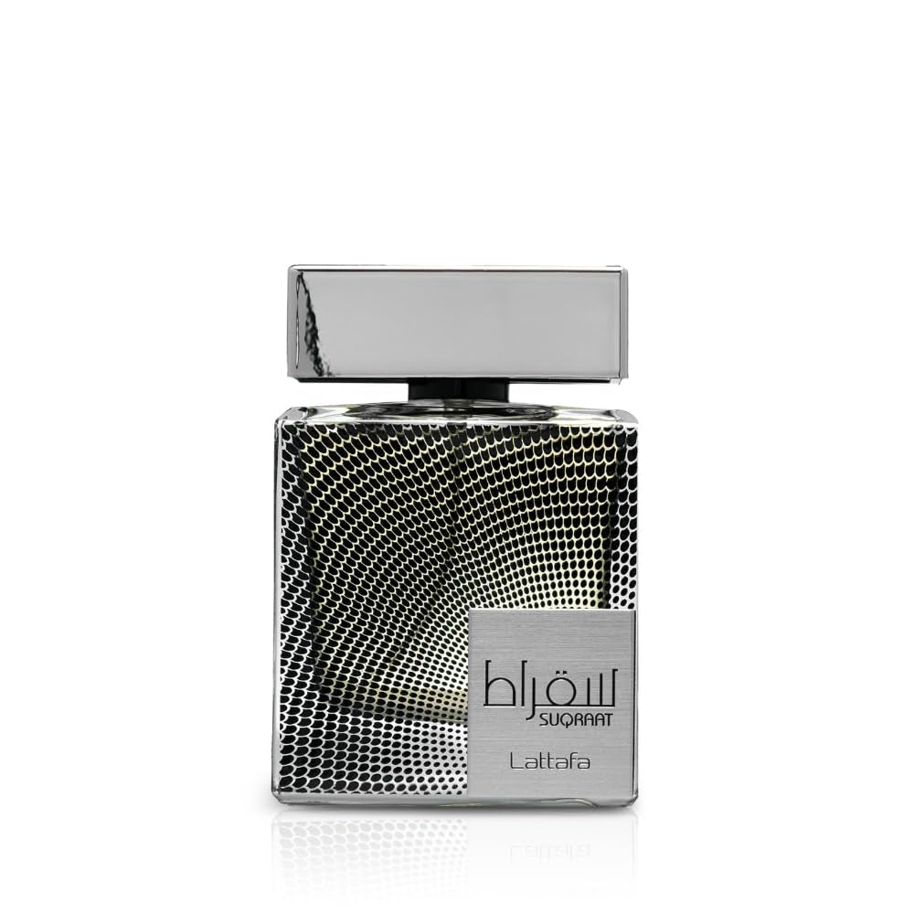 Suqraat - Fresh, Spicy, Aromatic, Woody - Eau De Parfum Long-Lasting Fragrance for Men, 3.4 Ounce / 100 Ml
