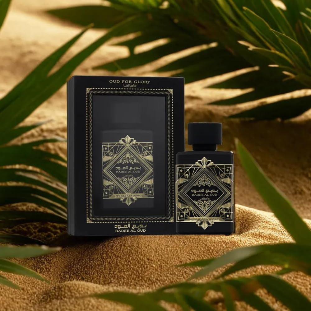 Perfumes Bade'E Al Oud, Oud for Glory for Unisex Eau De Parfum Spray, 3.4 Ounce