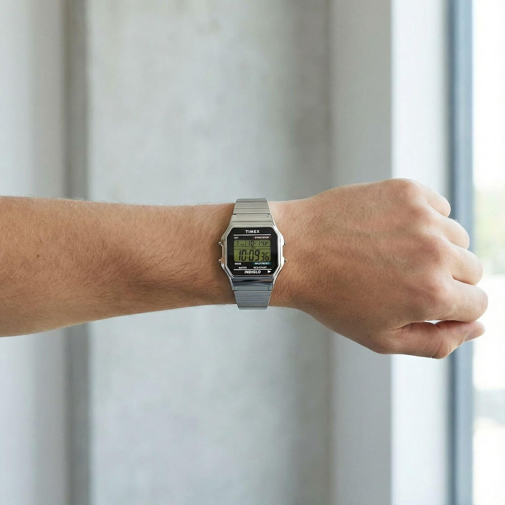 Men'S Classic Digital 34Mm Watch