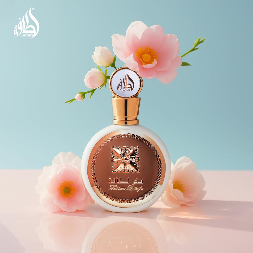 Fakhar - Floral, Fruity Fresh, Sweet - Eau De Parfum Long-Lasting Fragrance for Women, 3.40 Ounce / 100 Ml
