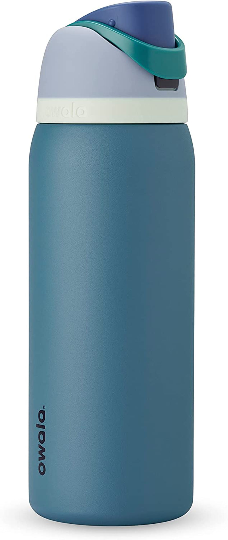 Owala Freesip Insulated Stainless Steel Water Bottle with Straw for Sports, Travel, and School Bpa-Free Sports Water Bottle, 24 Oz, Beach House