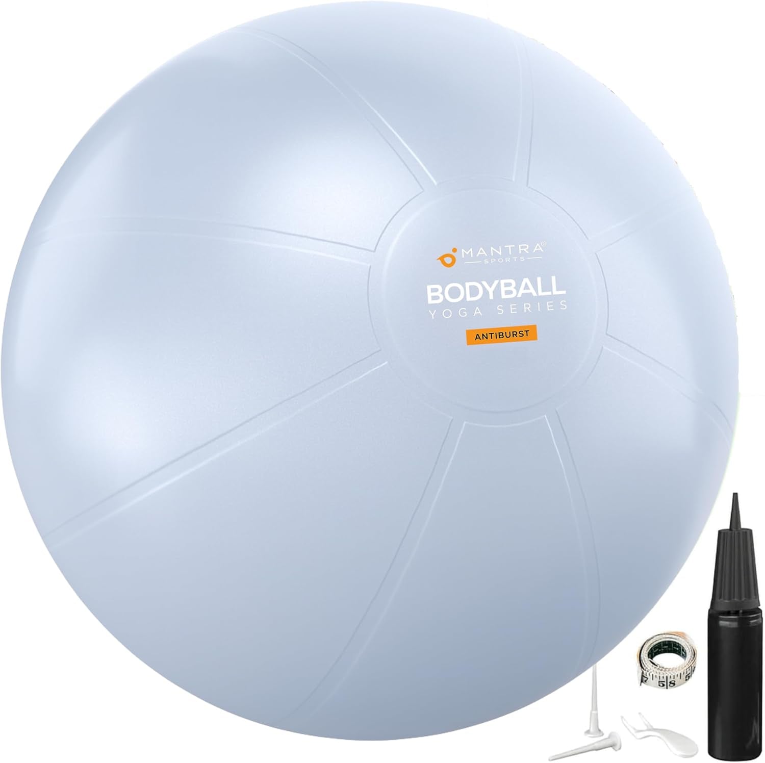 Exercise Ball – Yoga Ball for Pilates & Fitness - Birthing for Pregnancy, Stability, Core, Balance, Therapy for Physical Rehab, Workout for Home Gym & Office Chair, Fast Pump Included