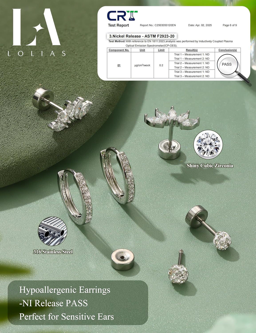 Hypoallergenic Flat Back Earrings for Women Cartilage Earrings Stacks-20G Surgical Stainless Steel Flatback Stud Hoop Earring Set Daith Conch Tragus Helix Piercing Jewelry