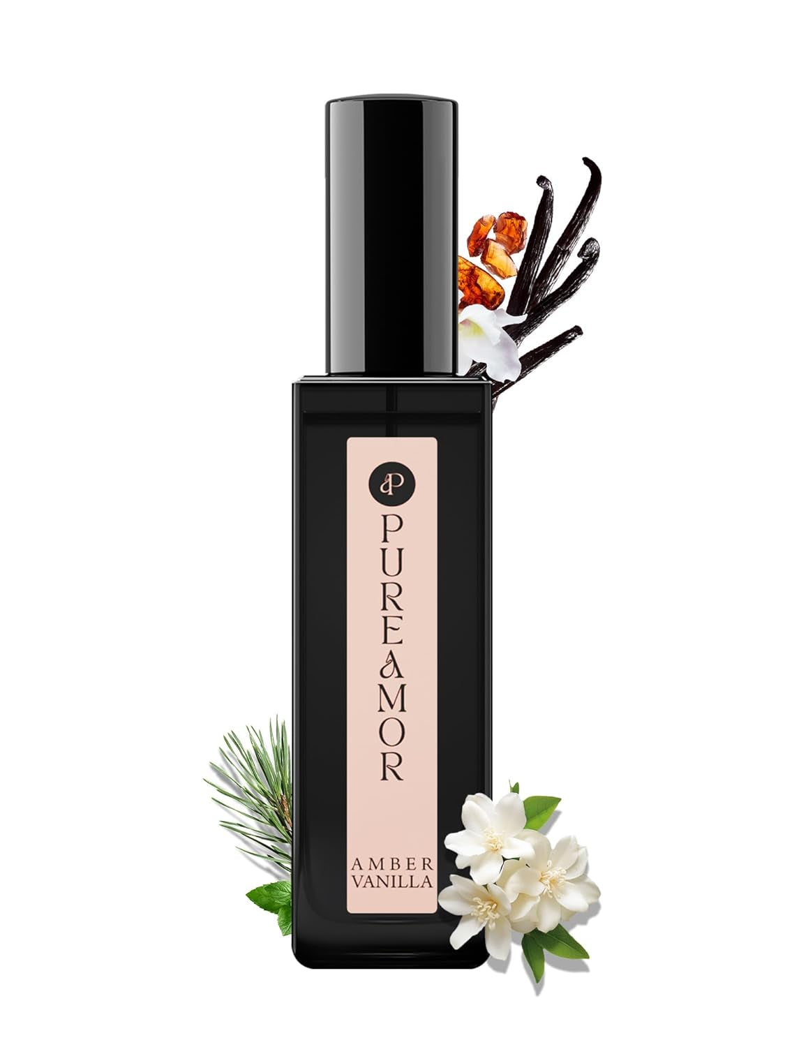 Pheromones Perfumes for Women, Amber Vanilla Perfume, Long Lasting Eau De Parfum, Premium Sent Blend Cologne for Men & Women, 0.41 Fl.Oz Travel Size Perfumes Spray