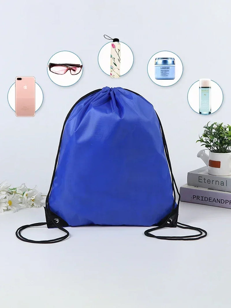 1PC Stylish and Durable Gym Storage Backpack with Nylon Oxford Pocket Bag and Tote Double Shoulder Organizer Bag