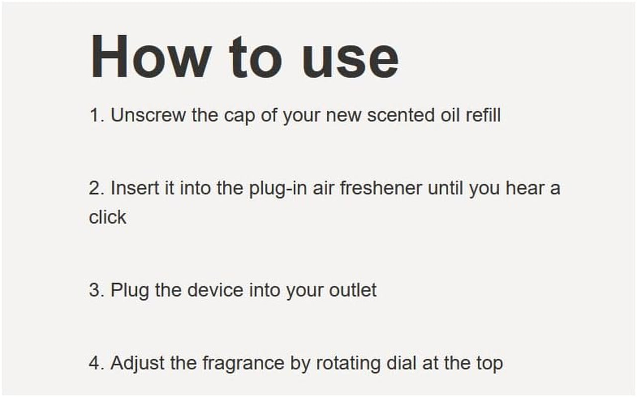 Plug in Scented Oil Warmer, White, 1 Count, Essential Oils, Air Freshener