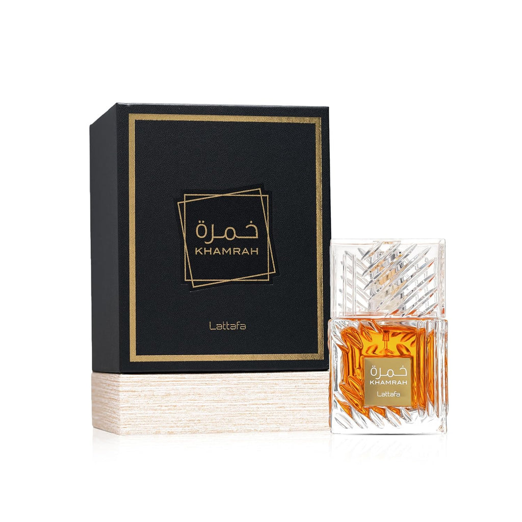 Khamrah - Vanilla, Warm Spicy, Amber, Cinnamon - Eau De Parfum Long-Lasting Fragrance for Unisex, 3.40 Ounce / 100 Ml