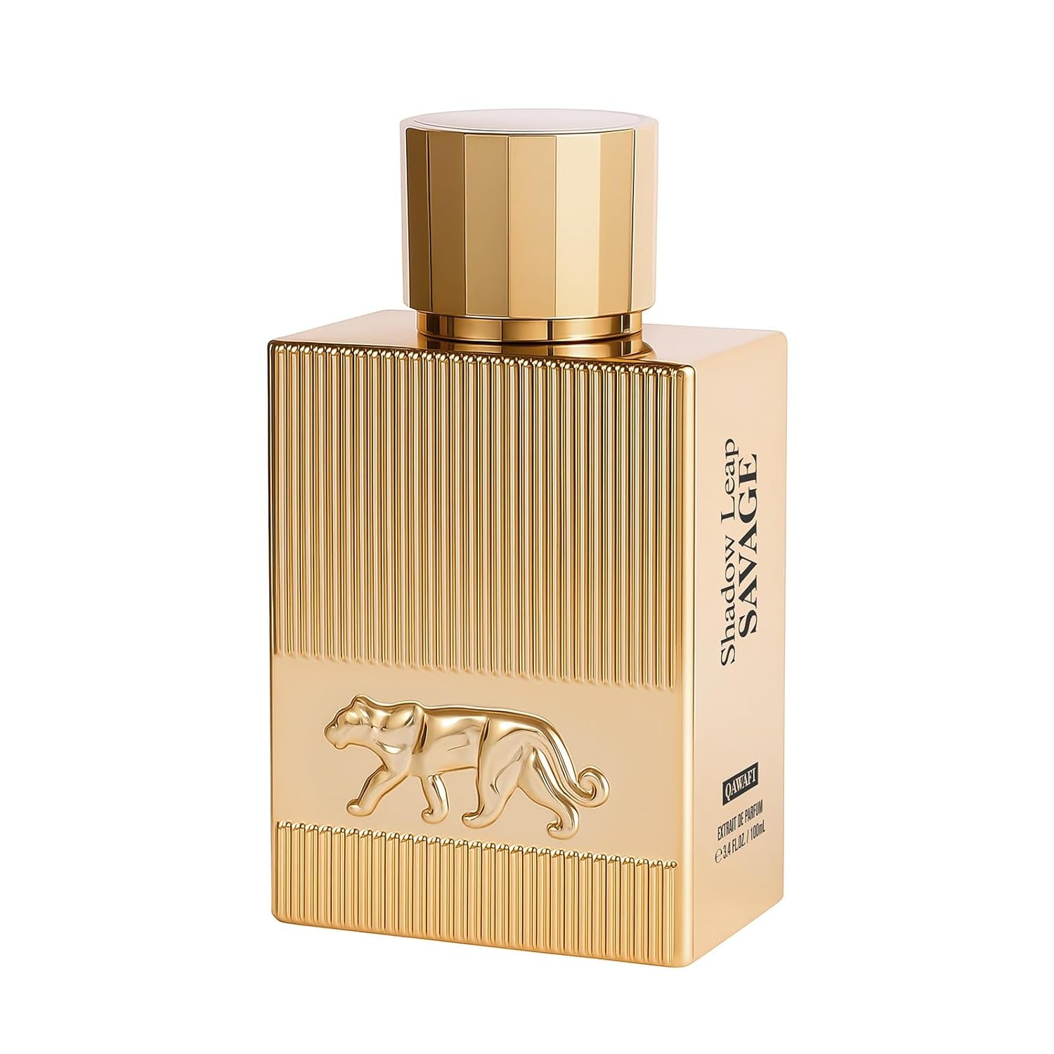 Shadow Leap - Savage Eau De Parfum Opulent & Confident | Gold Bar Vibe | Blood Mandarin/Leather, Long-Lasting Spicy Woody Citrus Perfumes for Men 100Ml 3.4 Fl. Oz