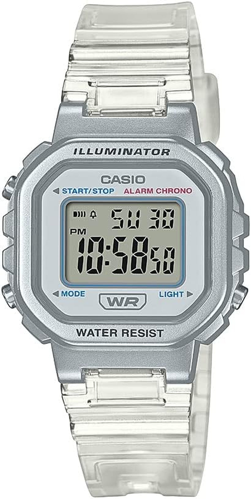 LA20WH Series | Women'S Digital Watch | Water Resistant | LED Light | Auto Calendar | Date Display | 1/100 SEC Stopwatch | Regular Time Keeping (HR, Min, SEC, PM, Date, Day) | 5 Yr Batt