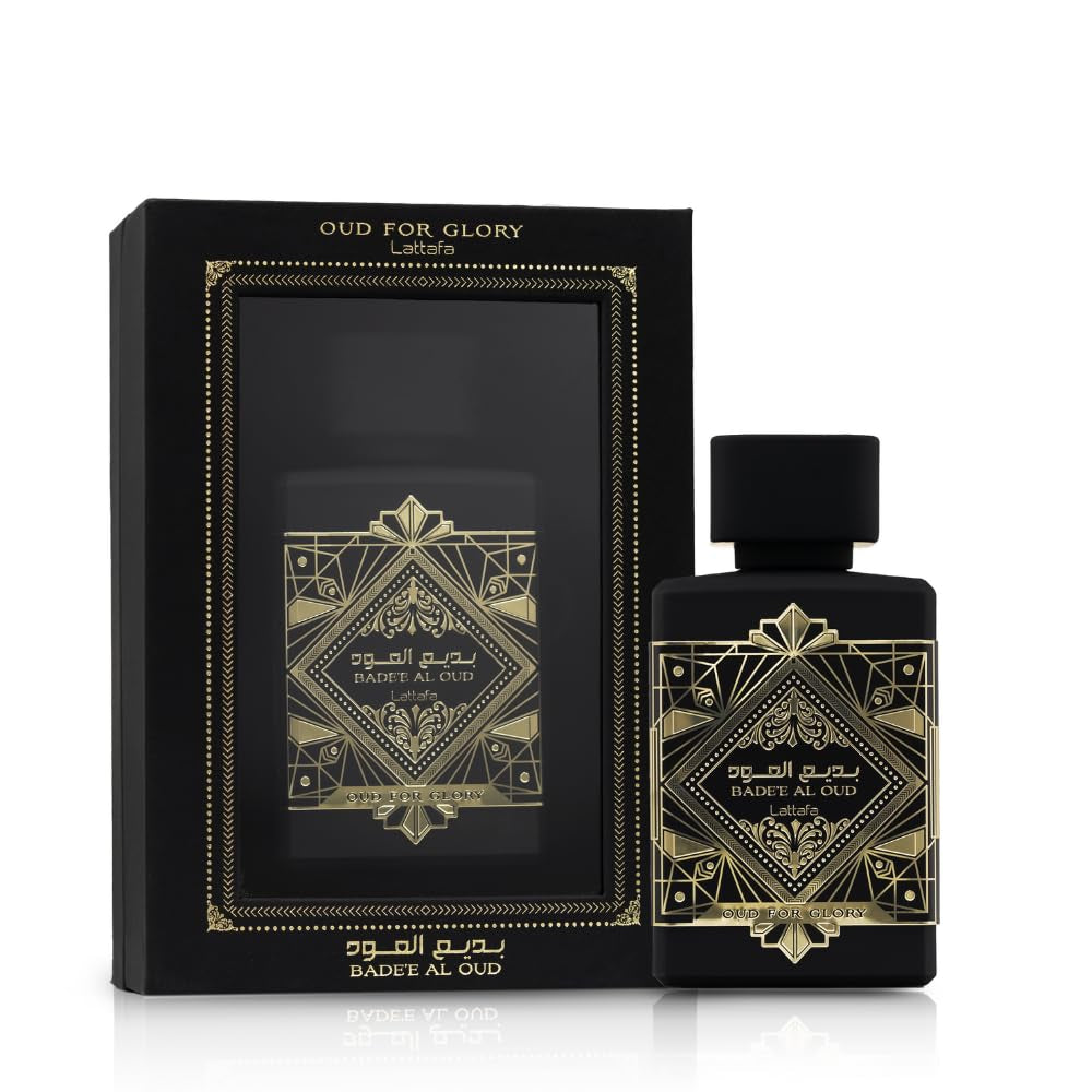 Perfumes Bade'E Al Oud, Oud for Glory for Unisex Eau De Parfum Spray, 3.4 Ounce
