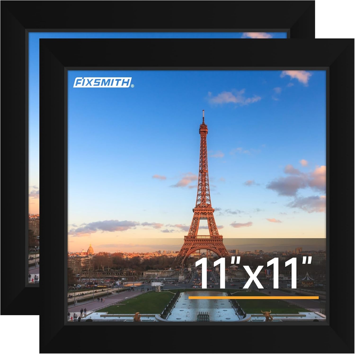 8x10 Picture Frames Set of 2 – Black Wall or Tabletop Display