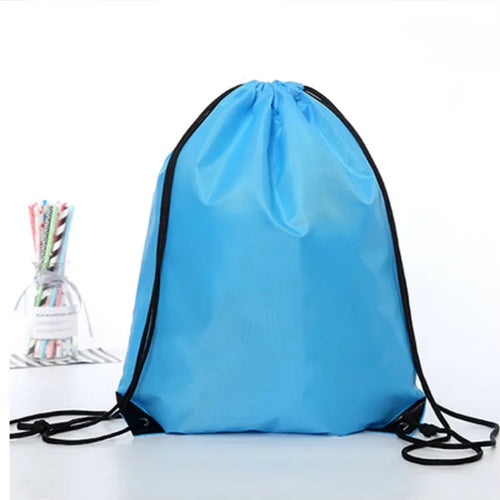 1PC Stylish and Durable Gym Storage Backpack with Nylon Oxford Pocket Bag and Tote Double Shoulder Organizer Bag