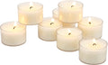 96 Pack Unscented White Tealight Candles – 6-7 Hour Burn