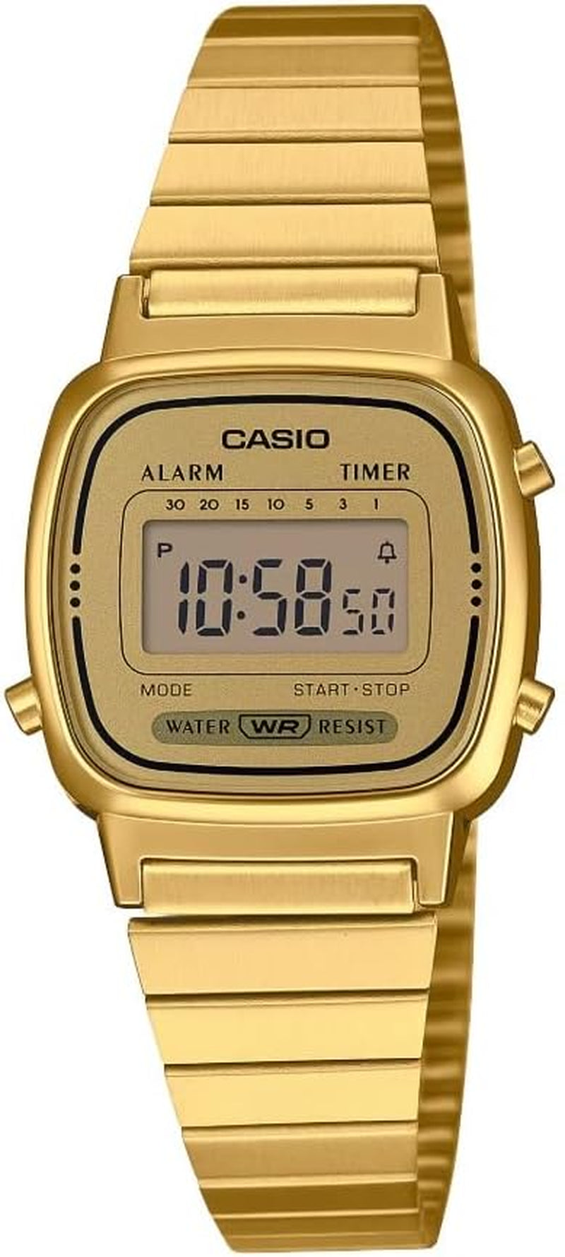 LF20W G-Shock Series | Unisex Digital Watch | Black | WR | 1/100 SEC Stopwatch | World Time | LED Light | Full Auto Calendar | Regular Time Keeping (HR, Min, SEC, PM, Date, Day) | 3 Year Battery