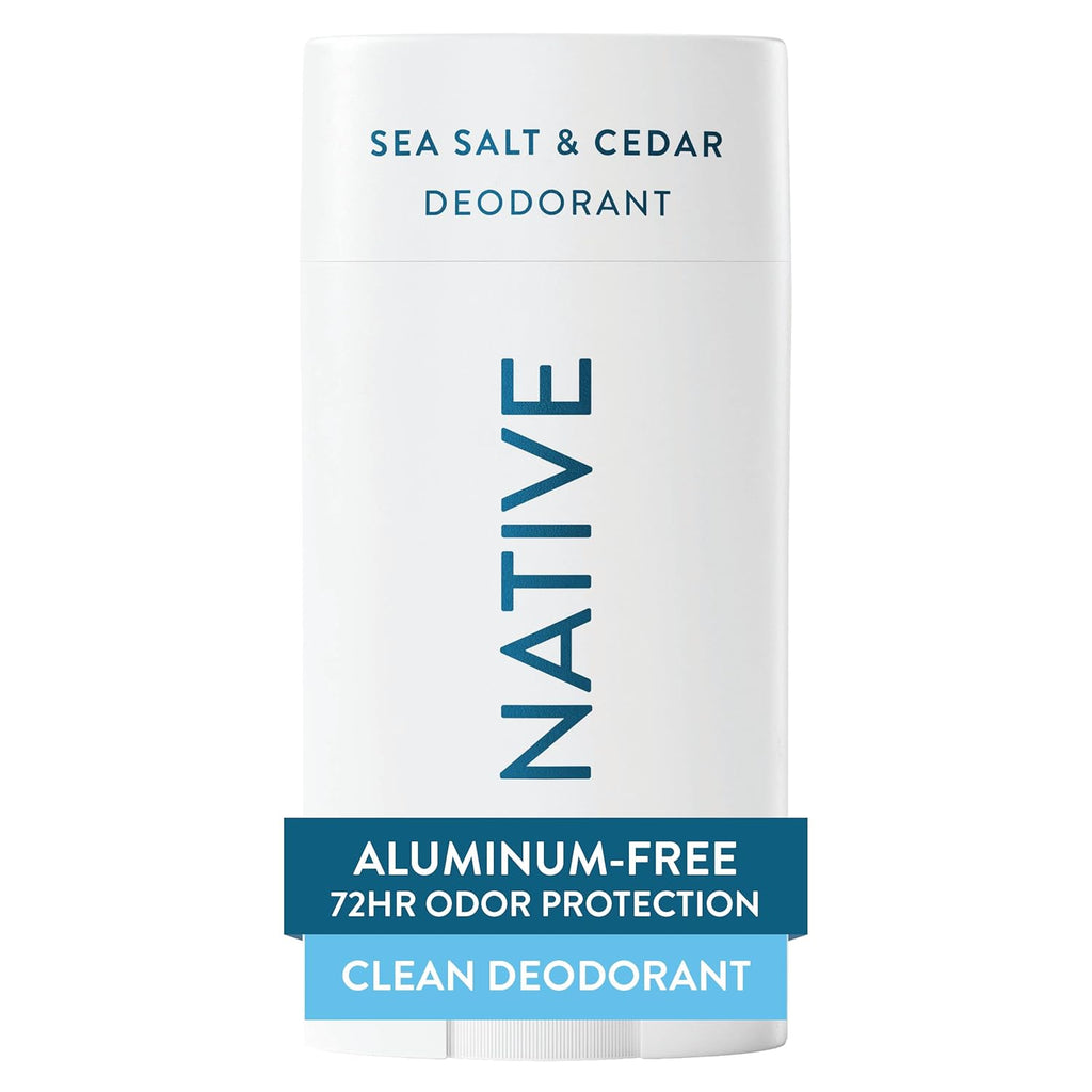 Deodorant Contains Naturally Derived Ingredients, 72 Hour Odor Control, Deodorant for Women and Men, Aluminum Free, Unscented 2.65Oz