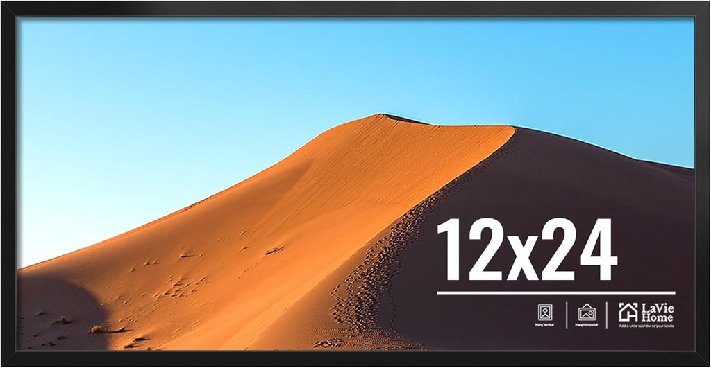 11x14 Black Picture Frame – Wall Display Classic Collection