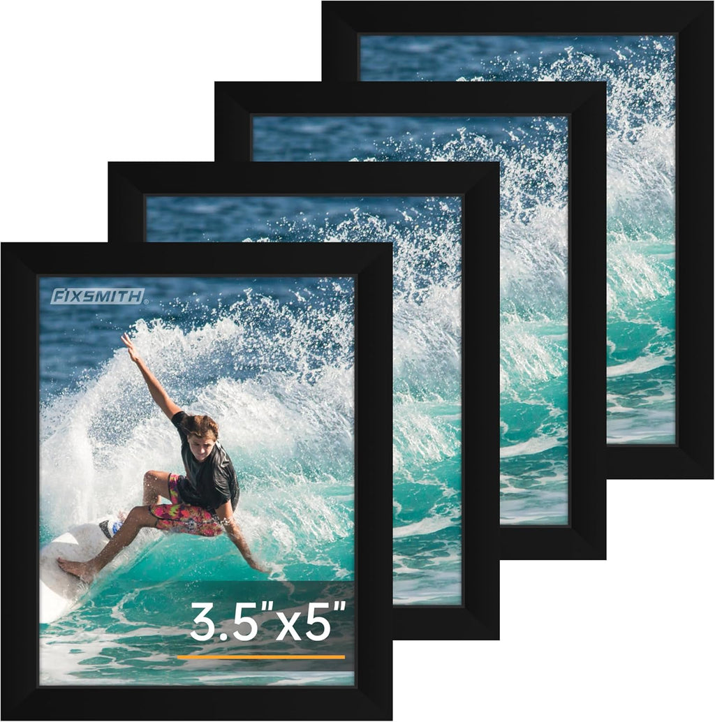 8x10 Picture Frames Set of 2 – Black Wall or Tabletop Display