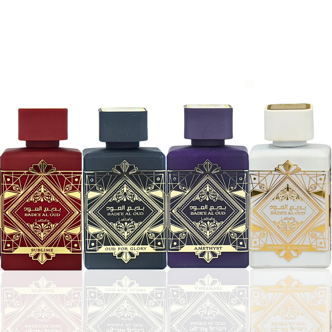 Perfumes Bade'E Al Oud, Oud for Glory for Unisex Eau De Parfum Spray, 3.4 Ounce
