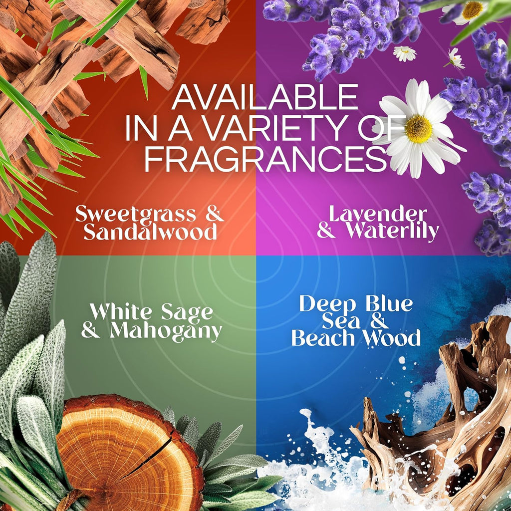 Scented Oils Advanced Gadget, Essential Oils, Room Freshener, Air Freshener, 4 Ct