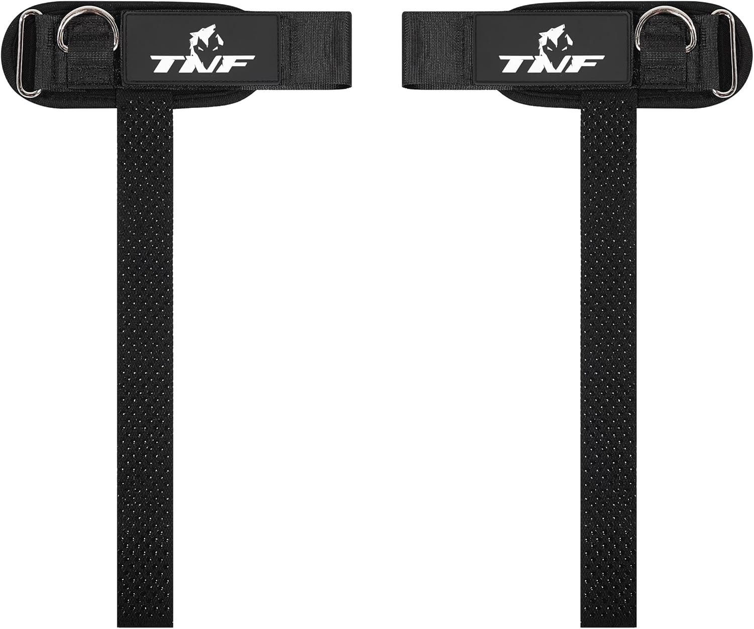 Weight Lifting Straps with Cuffed D Ring, Wrist Support for Men, Heavy Duty Thick Comfortable Lifting Straps, Secure Fit, Enhanced Grip, Straps for Weightlifting & Gym Training, Black