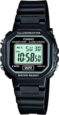 LA20WH Series | Women'S Digital Watch | Water Resistant | LED Light | Auto Calendar | Date Display | 1/100 SEC Stopwatch | Regular Time Keeping (HR, Min, SEC, PM, Date, Day) | 5 Yr Batt
