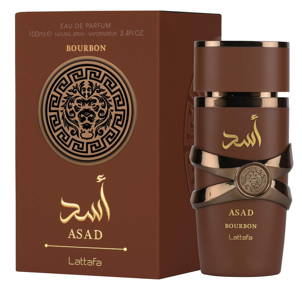 Asad Bourbon for Unisex Eau De Parfum Spray, 3.4 Ounce / 100 Ml | for Unisex