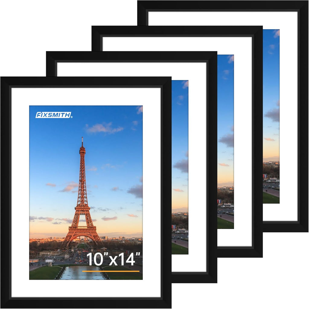8x10 Picture Frames Set of 2 – Black Wall or Tabletop Display