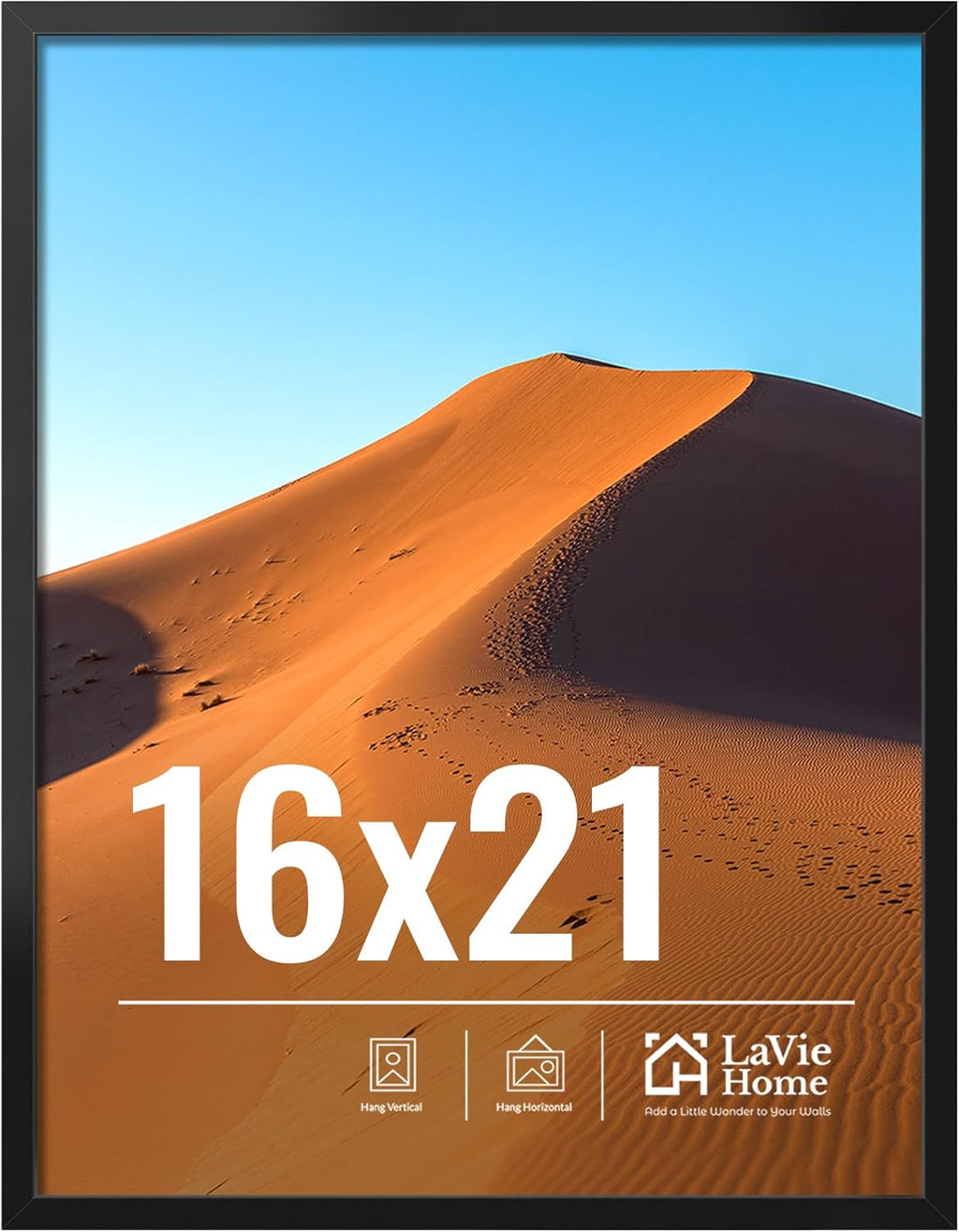 11x14 Black Picture Frame – Wall Display Classic Collection