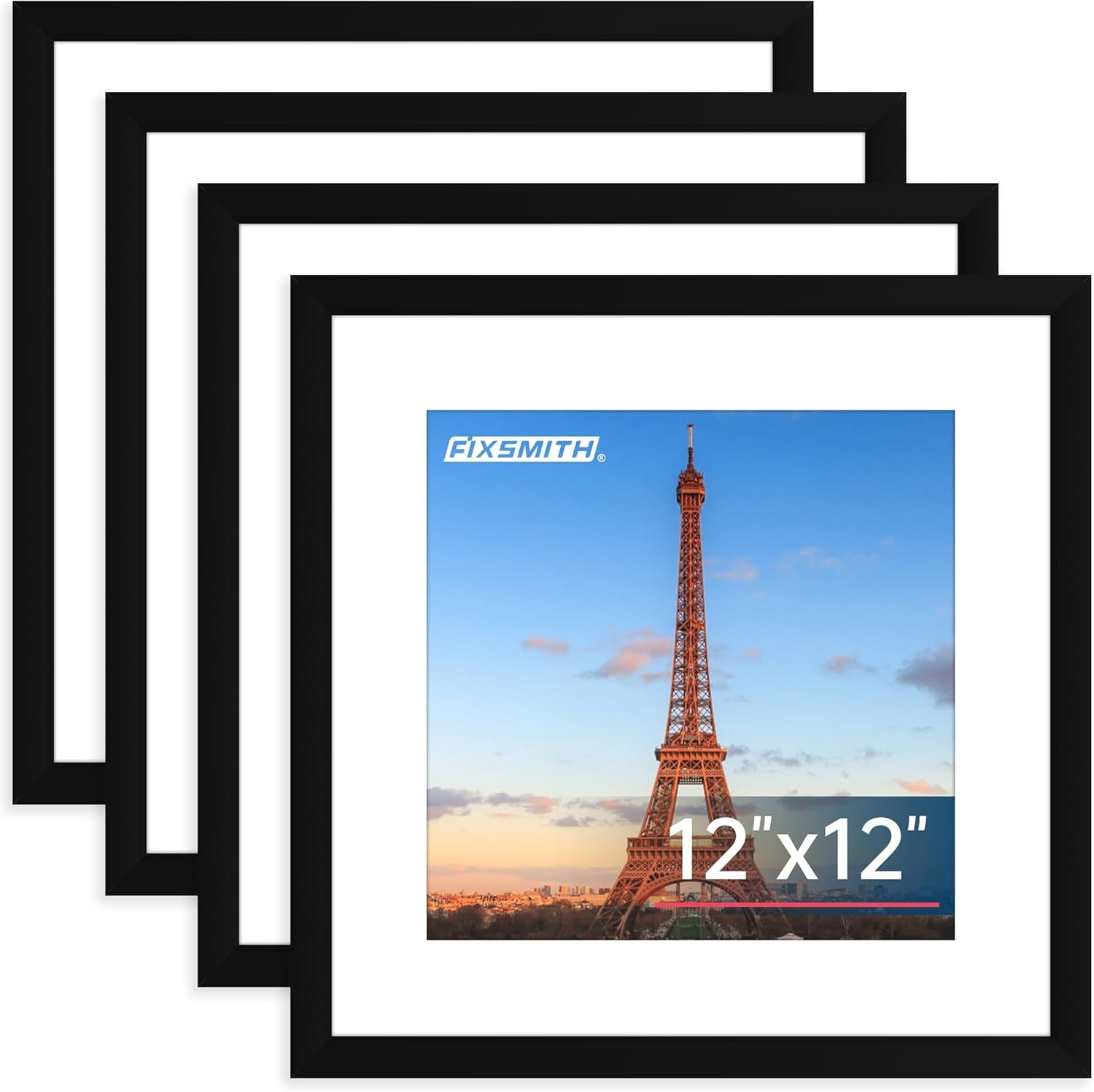 8x10 Picture Frames Set of 2 – Black Wall or Tabletop Display