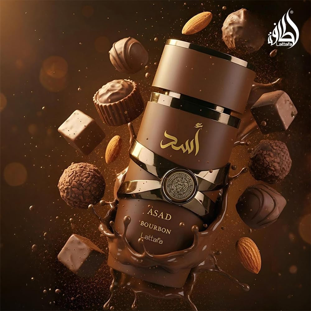 Asad Bourbon for Unisex Eau De Parfum Spray, 3.4 Ounce / 100 Ml | for Unisex