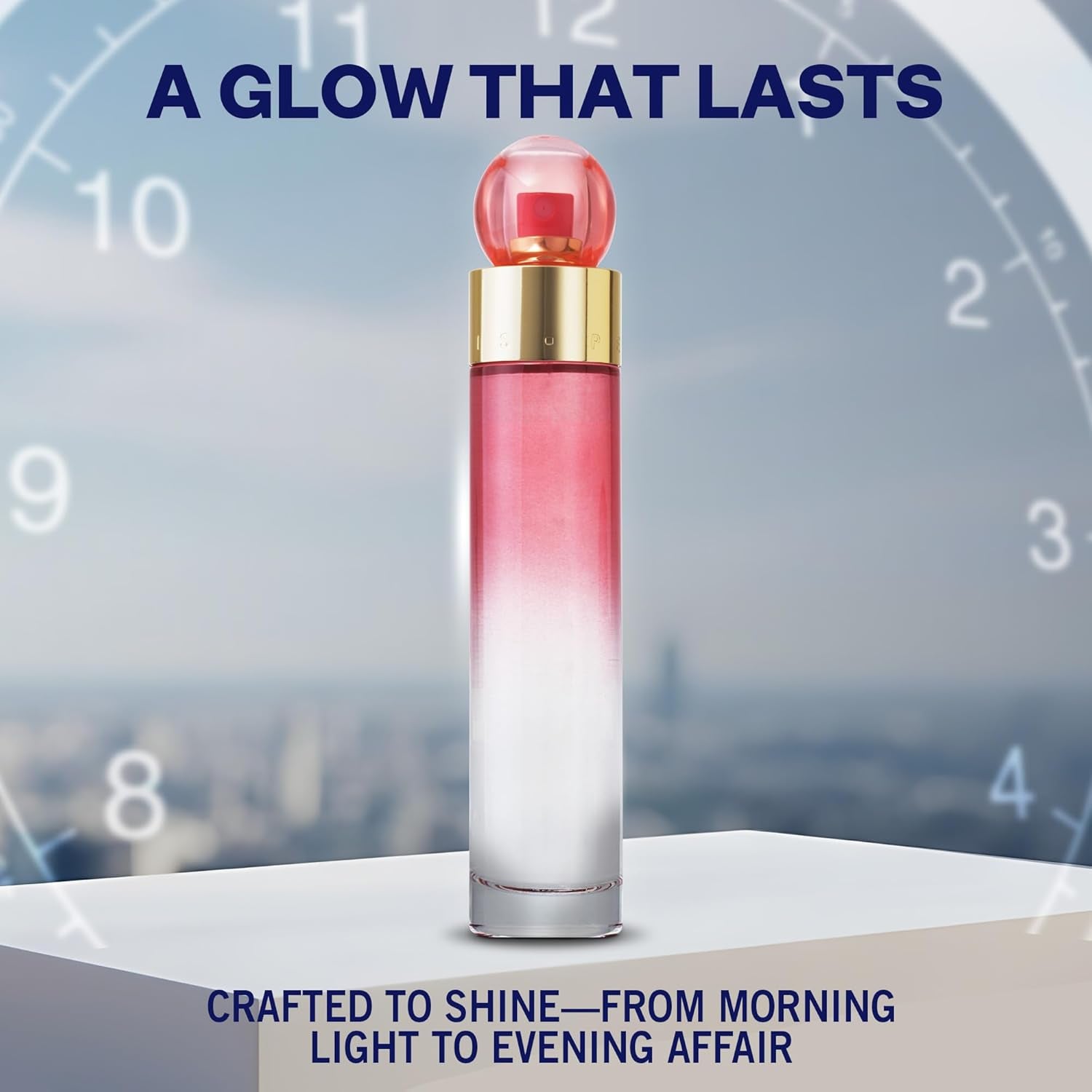 360° Coral Eau De Parfum Spray for Women - Perfume for Women, Floral & Fruity Fragrance, EDP, Designer Scent for Her, Long Lasting - 3.4 Fl Oz (100 Ml)