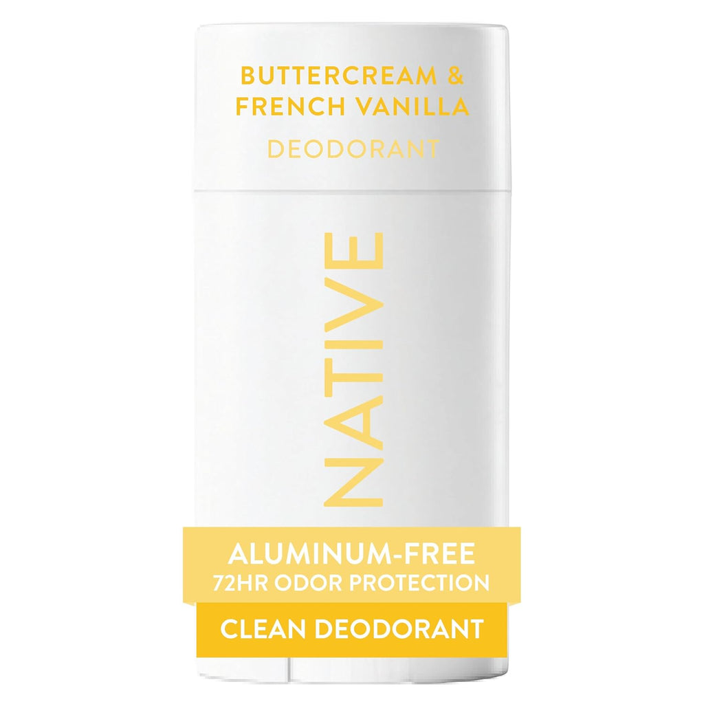 Deodorant Contains Naturally Derived Ingredients, 72 Hour Odor Control, Deodorant for Women and Men, Aluminum Free, Unscented 2.65Oz