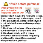 Basic Fabric Resistance Hip Booty Bands Glute Thigh Elastic Workout Bands Squat Circle Stretch Fitness Strips Loops Yoga Gym