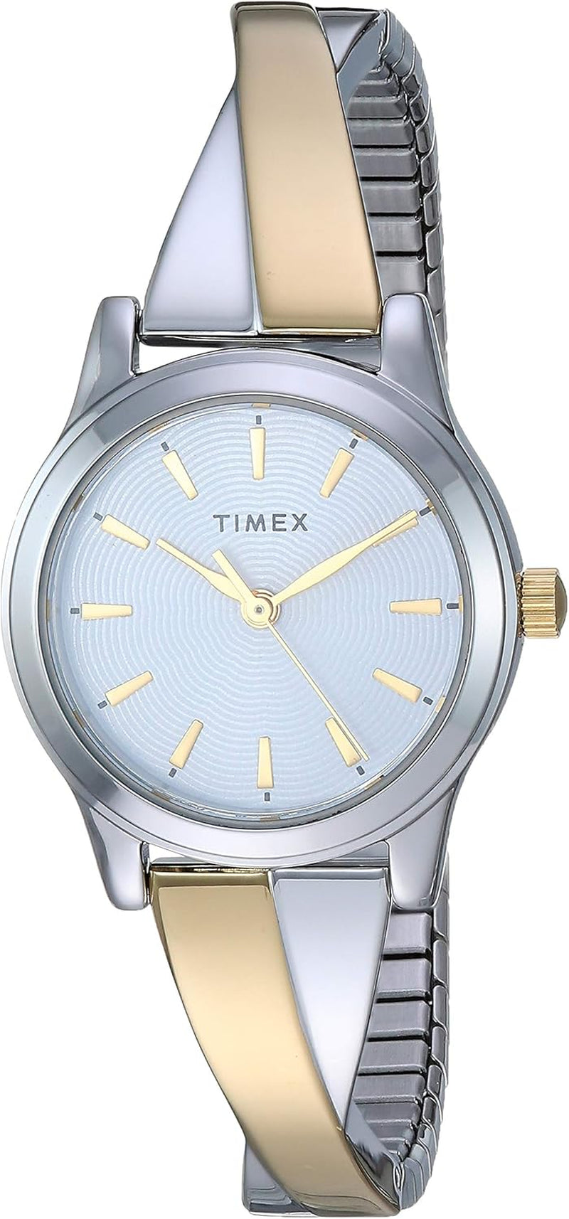 Women'S Stretch Bangle Crisscross 25Mm Watch
