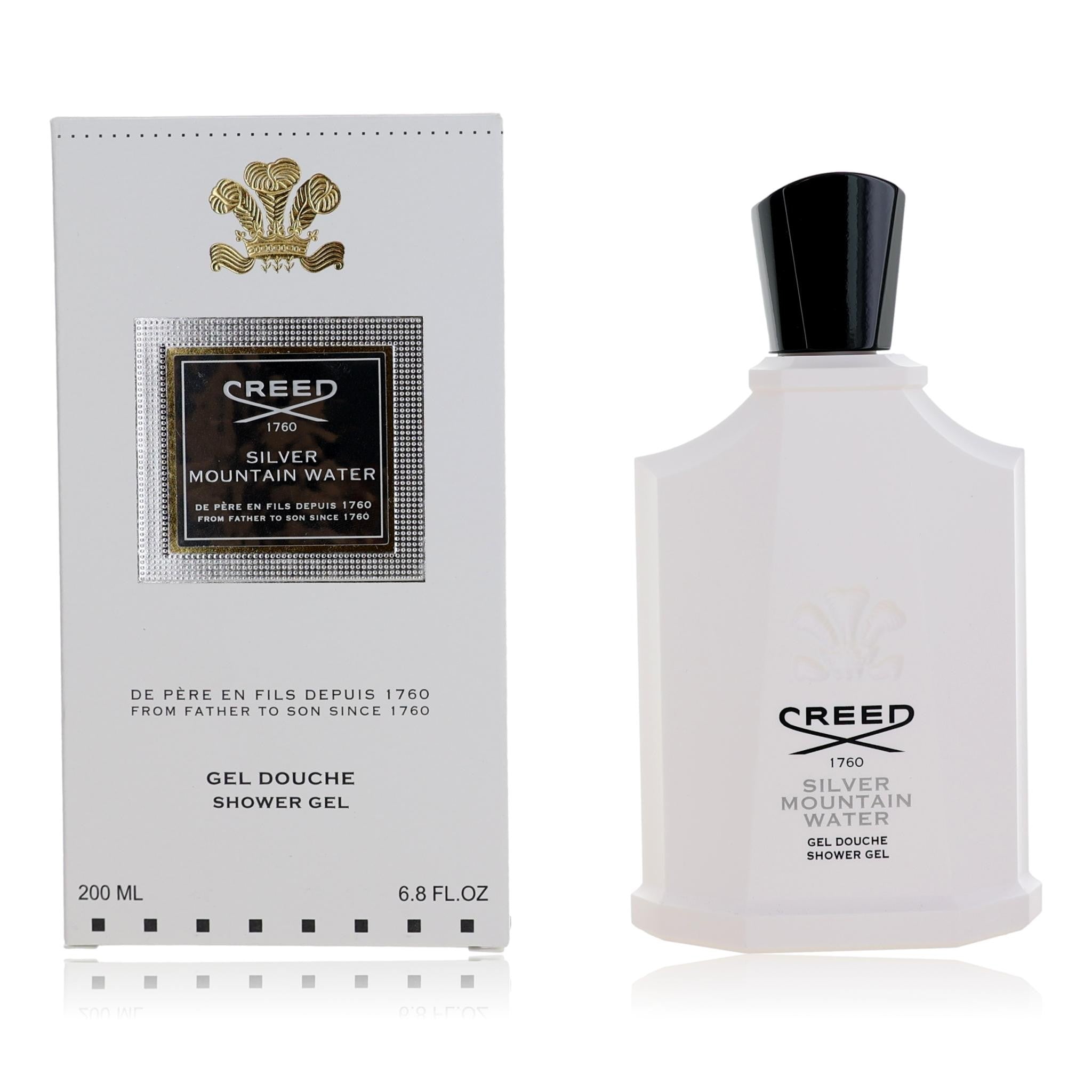 Silver Mountain Water by Creed, 6.8 oz Shower Gel for Unisex