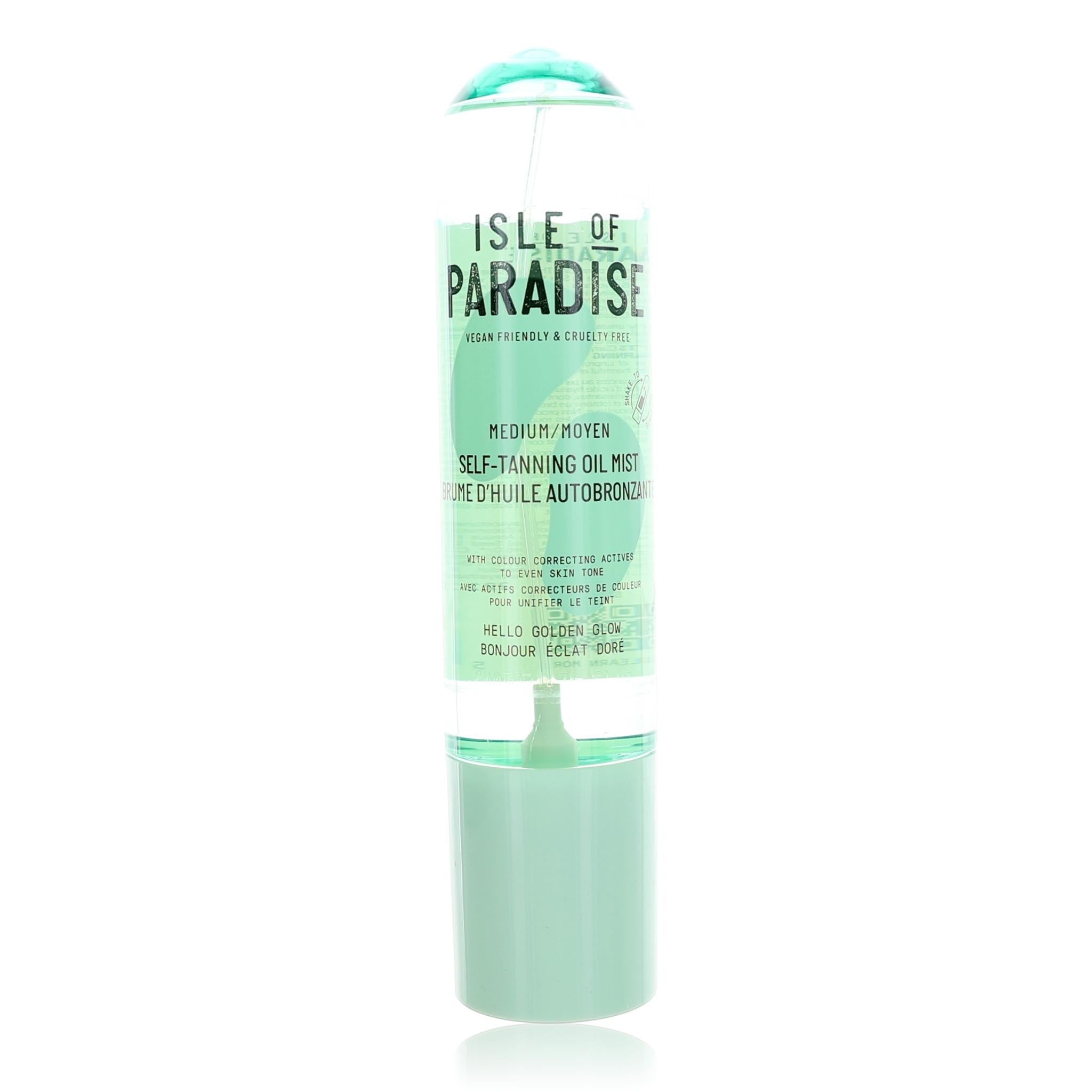 Isle of Paradise Self Tanning Oil Mist, 6.7oz Self Tanner - Medium