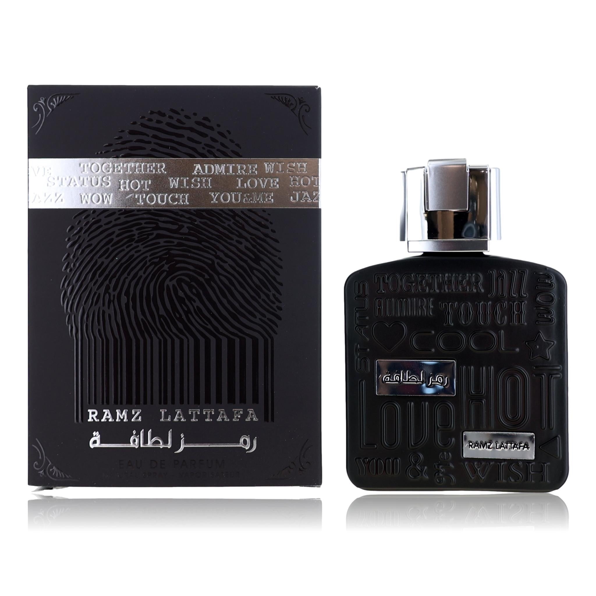 Ramz Silver by Lattafa, 3.4 oz EDP Spray for Unisex