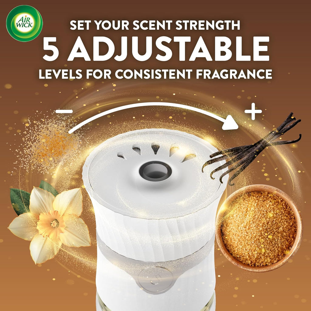 Plug in Scented Oil Refill, 5 Ct, Brown Sugar and Vanilla, Air Freshener, Essential Oils, Fall Scent, Fall Decor