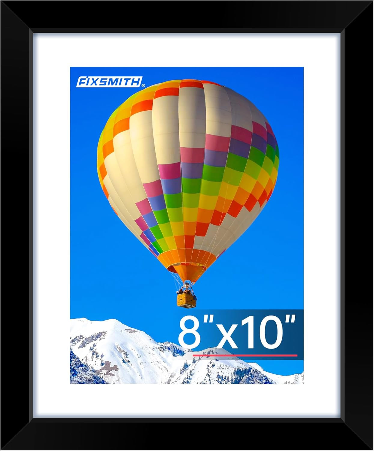 8x10 Picture Frames Set of 2 – Black Wall or Tabletop Display