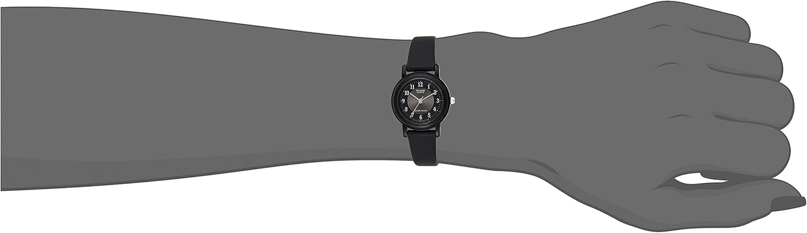 LQ139A-1B3 Series | Watches for Women | Classic Analog Watch | Black | Water Resistant | Easy to Read Display | Lightweight & Comfortable | 3-Hand Analog | Accurate Timekeeping | 3 Year Battery