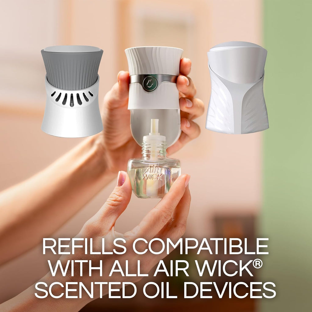 Scented Oils Advanced Gadget, Essential Oils, Room Freshener, Air Freshener, 4 Ct