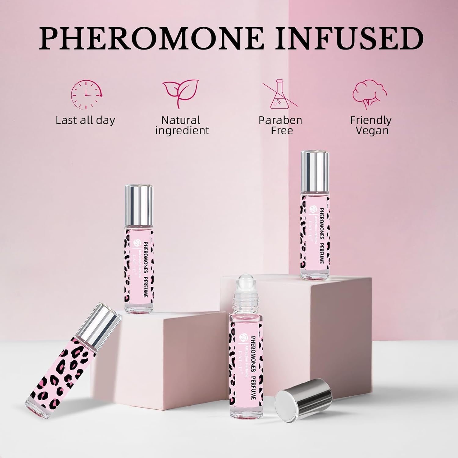 Pheromones Perfumes for Women,Long Lasting Roll on Perfume Oil 0.34 Fl.Oz (10Ml)