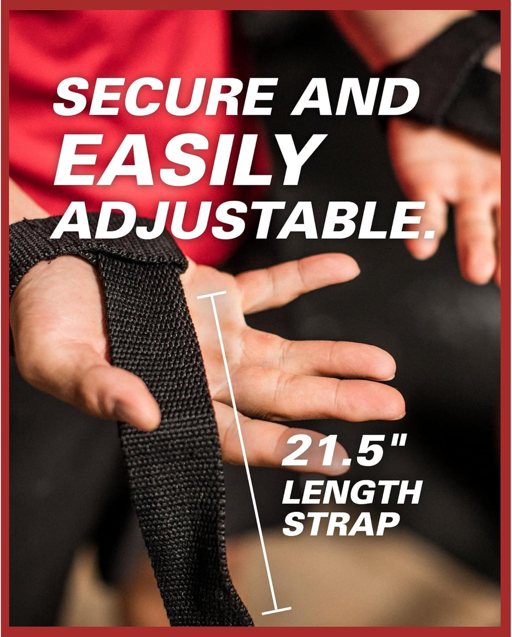 Padded Cotton Lifting Straps with Neotek Cushioned Wrist, 21.5 Inch Length, 1.5 Inch Width, Pair, Weightlifting Wrist Straps for Deadlifts and Strength Training