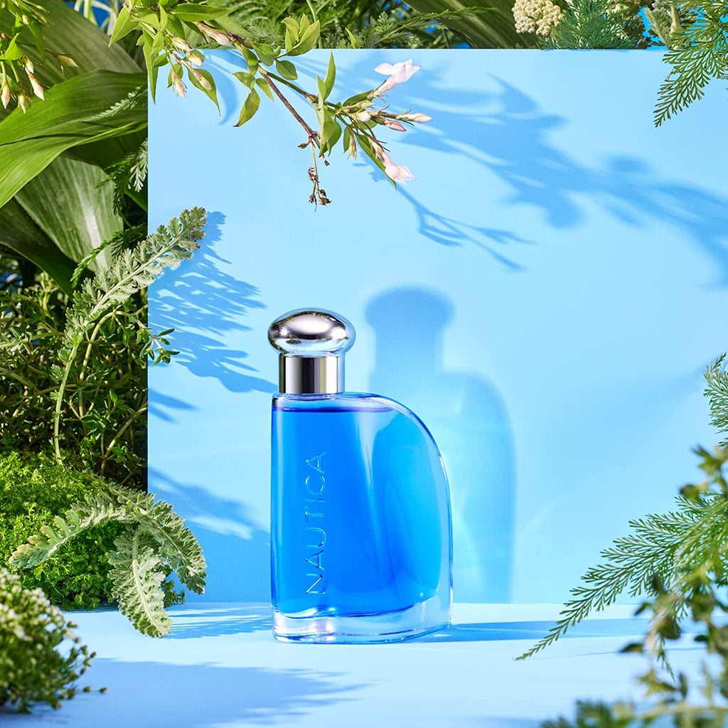 Blue Eau De Toilette 3.4 Fl Oz (Pack of 1), Notes of Basil, Jasmine, and Cedarwood, Men'S Fragrance, Long Lasting, Everyday Fragrance, Travel Size