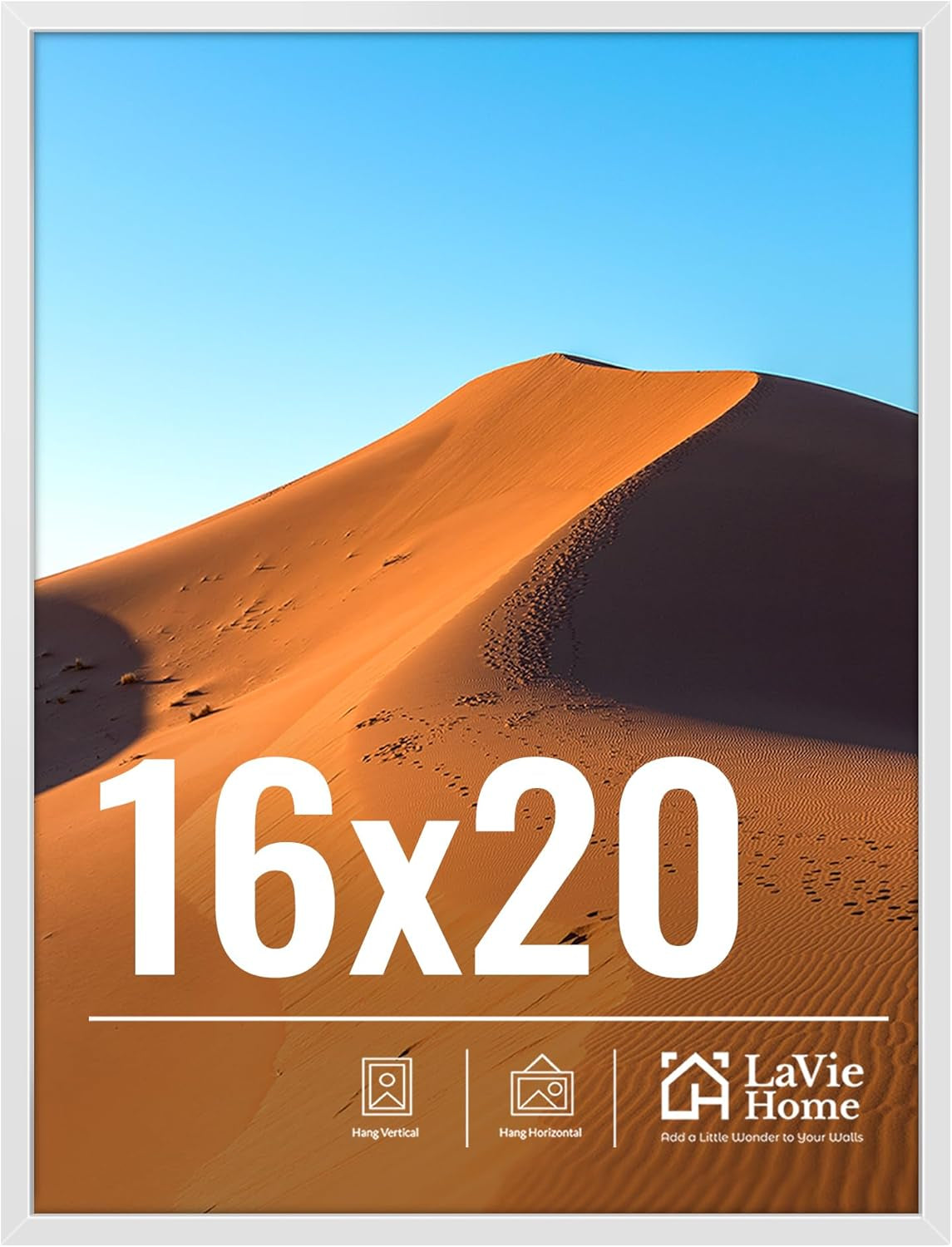 11x14 Black Picture Frame – Wall Display Classic Collection