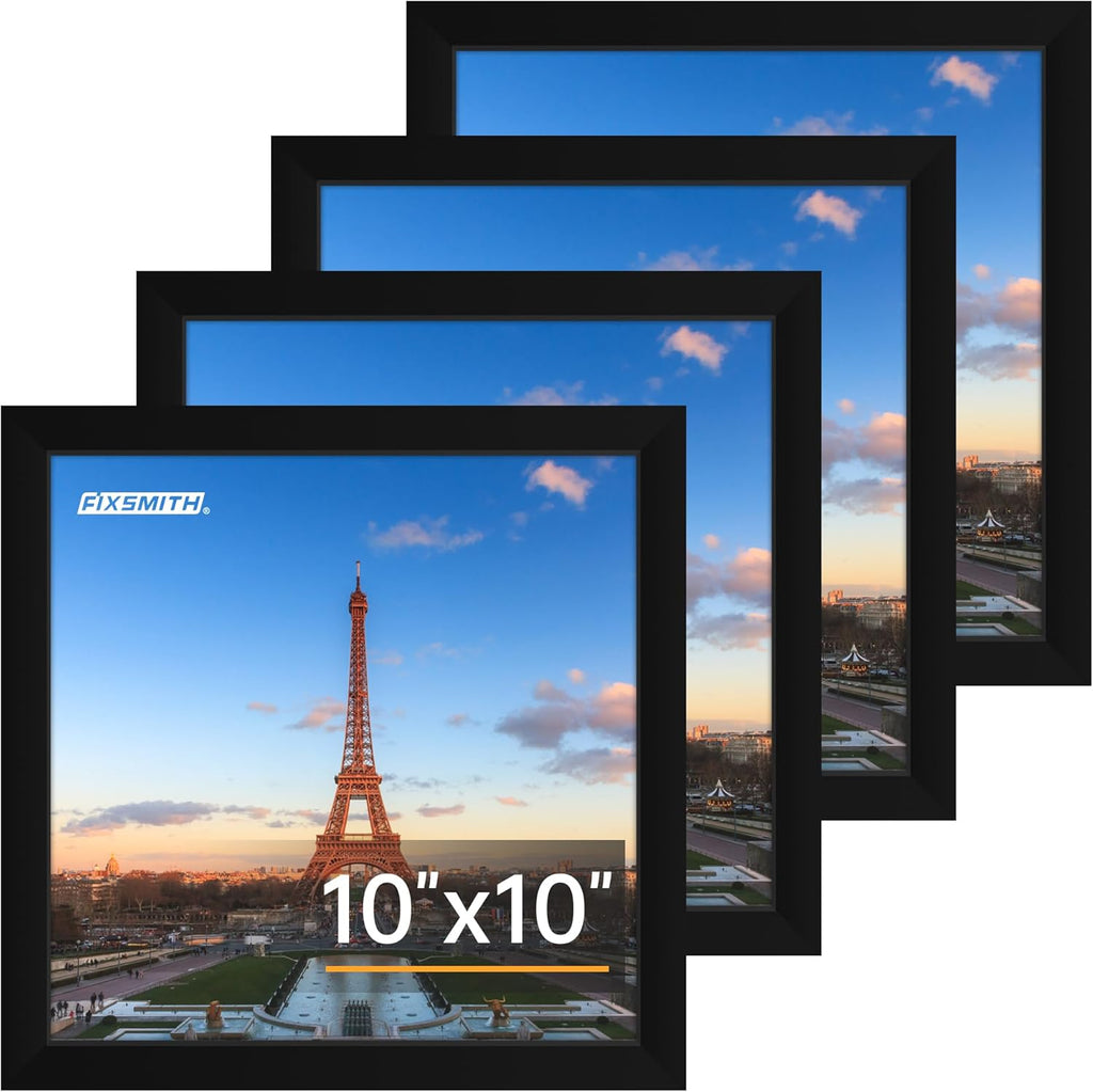 8x10 Picture Frames Set of 2 – Black Wall or Tabletop Display