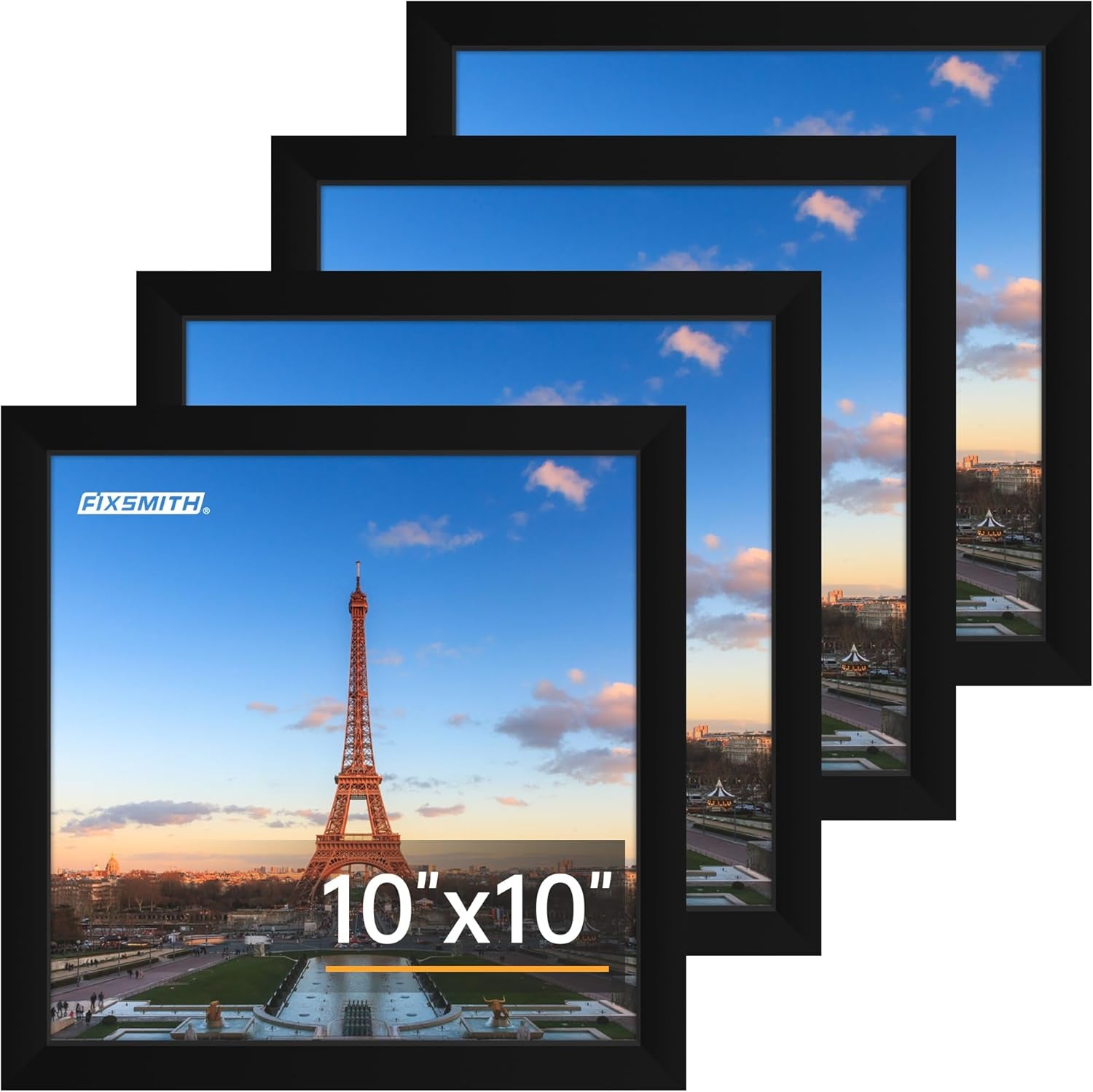 8x10 Picture Frames Set of 2 – Black Wall or Tabletop Display