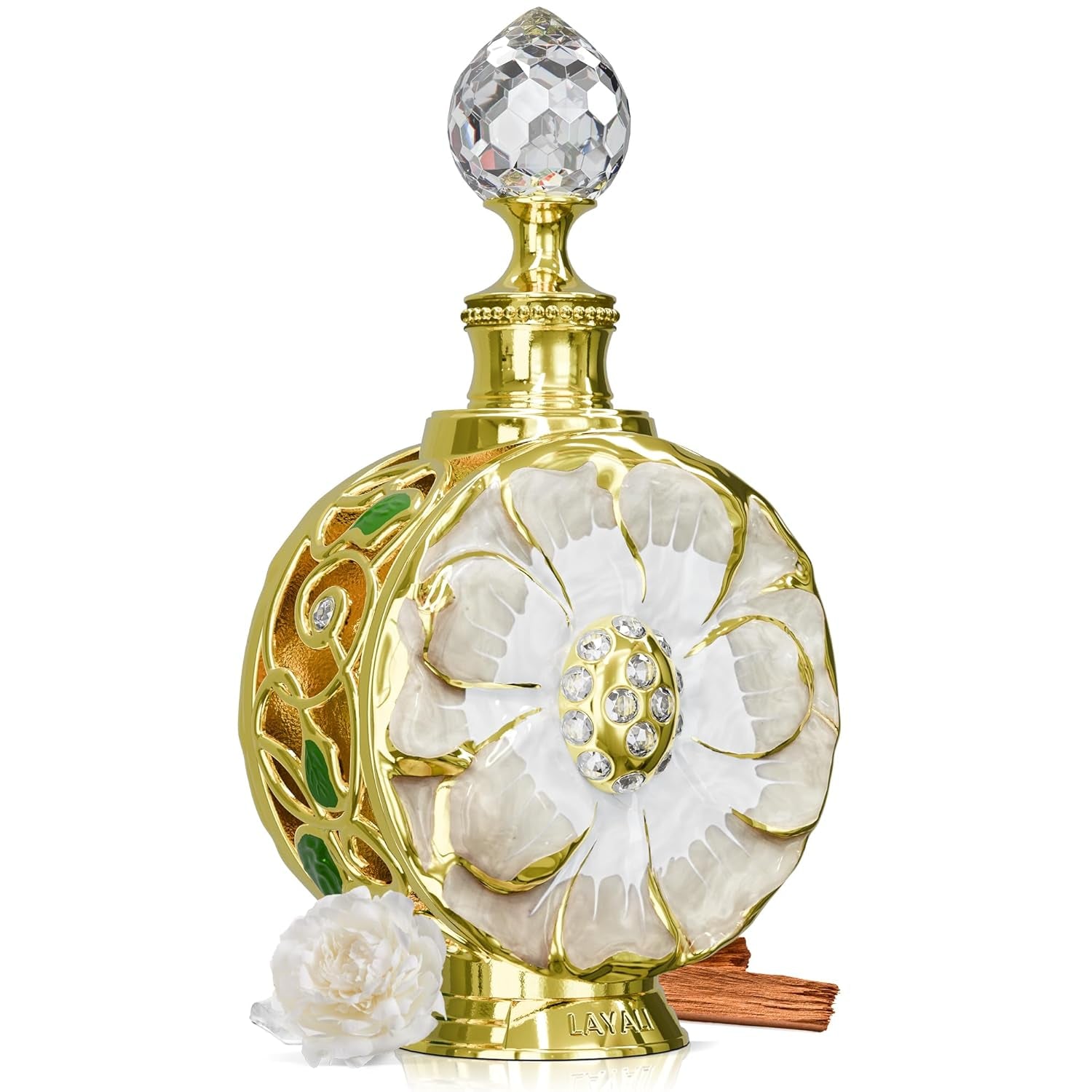 Layali Rouge - Luxury Products from Dubai - Long Lasting Personal Perfume Oil Fragrance - a Seductive Signature Aroma - 0.5 Oz