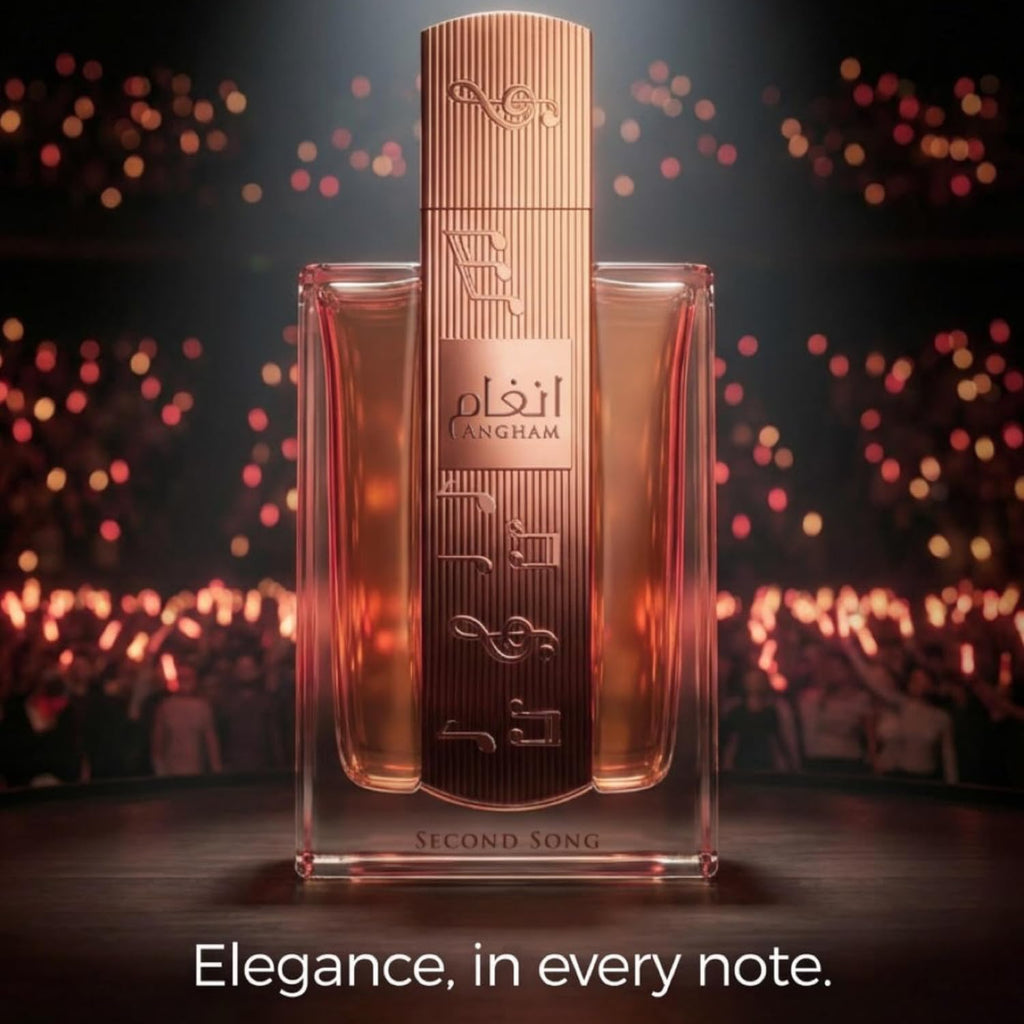 Angham Second Song Eau De Parfum 100Ml – Unisex Oriental Vanilla Fragrance, Long-Lasting Sweet & Creamy Scent